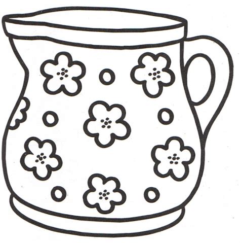DIBUJOS DE JARRAS PARA COLOREAR