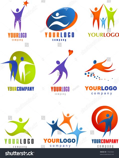 Collection Human Icons Stock Vector Royalty Free 17023363 Shutterstock
