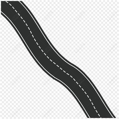 Black Toy Car Track Race Track Highway City Winding Road Road Png