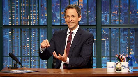 Watch Late Night With Seth Meyers Highlight Seth S Story T I Killed In The Snl Writers Room