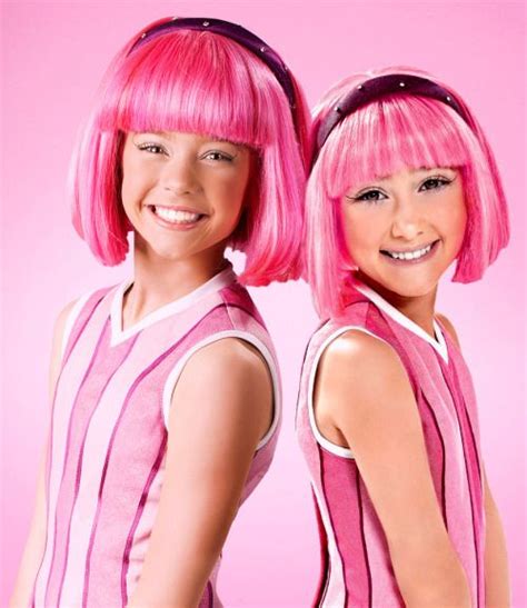 Chloe Lourenco Lang And Julianna Rose Mauriello As Stephanie On Lazytown Lazy Town Lazy Town