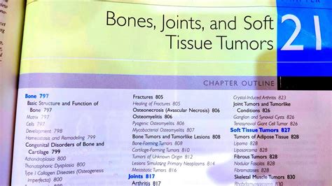 Bone Joints And Soft Tissue Tummors Chapter Robbins Pathology