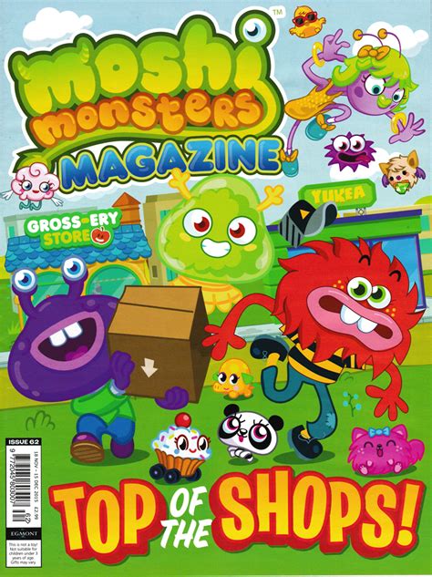 Moshi Monsters Magazine Issue 62 Moshi Monsters Wiki Fandom