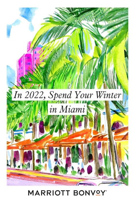 Experience Winter In Miami With Marriott Bonvoy® Video Trip