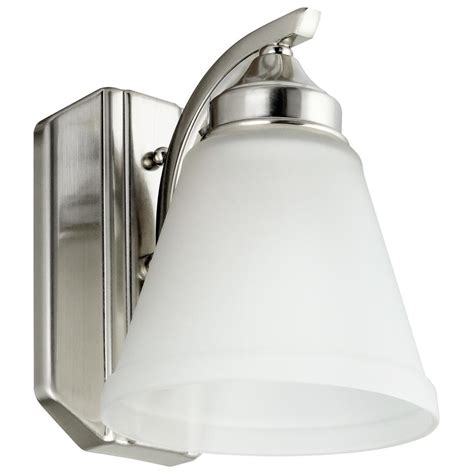 Check spelling or type a new query. Sunlite 5 in. 1 Light Brushed Nickel Vanity Light with ...