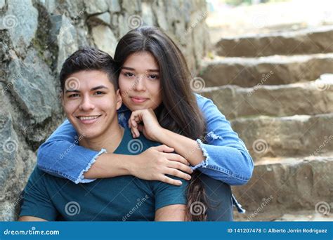 Mixed Race Couple Falling In Love Stock Photo Image Of Celebration