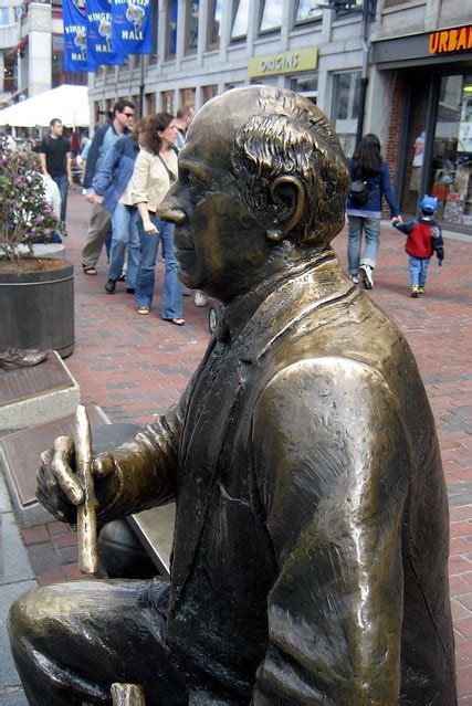 Boston Faneuil Hall Red Auerbach Statue Flickr Photo Sharing