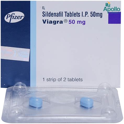 Viagra 50 Mg Tablet 2s Price Uses Side Effects Composition Apollo