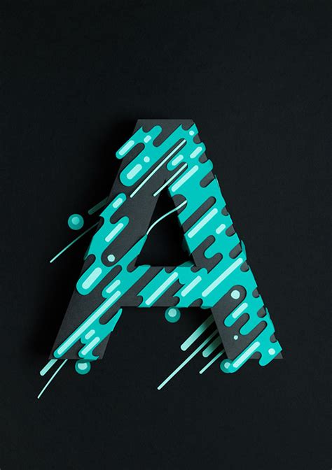 In this tutorial we will be looking at a new feature that enables you to extrude, light, texture and animate objects within after effects cs6's 3d space. Beautiful 3D Typography Of The Letter 'A' Handcrafted With ...