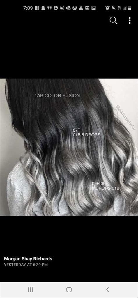 Grey Hair Formula Redken Silver Hair Color Formula Redken Hair Color