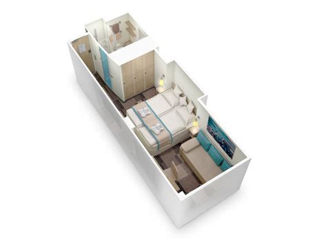 Verandakabine komfort (comfort balcony cabin). AIDA Innenkabinen: eine Übersicht von Seereisedienst
