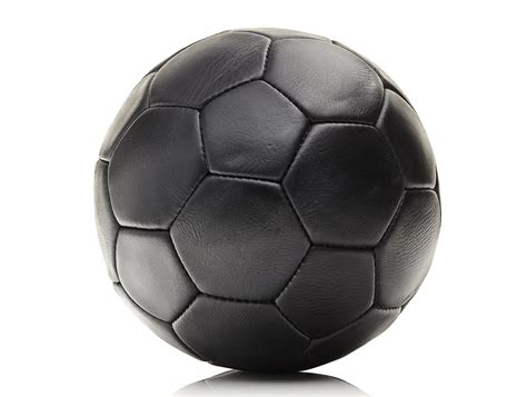 Using a ball that's the correct size and weight is super important for every player's development the tiny size 1 soccer ball is ideal for very young children (aged 3 and under) who like kicking a ball about for fun. Designer Black Leather Soccer Ball Vintage Style Handmade ...