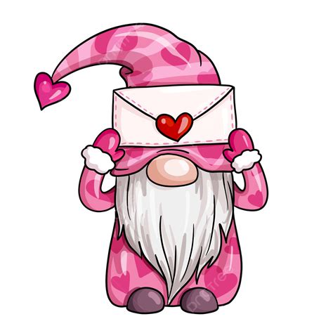 Valentines Day Hearts Clipart Hd Png Valentines Day Pink Gnome Heart