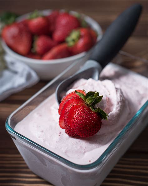 Slowly pour the hot milk in while whisking continuously. Homemade Strawberry Ice Cream - Easy to follow recipe + tips