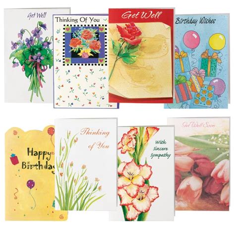 Personalize by adding a company logo, a photo, or your signatures for free! All Occasion Card Set - All Occasion Greeting Cards - Walter Drake