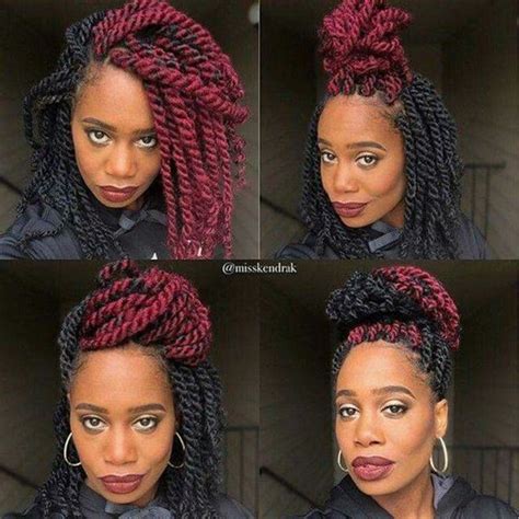 Then you should try this one. 45 Photos of Rockin' Red Box Braids