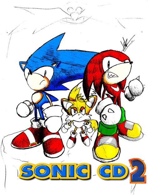Sonic The Hedgehog Cd 2 Time Guardians Sketch By Kaiserkleylson On