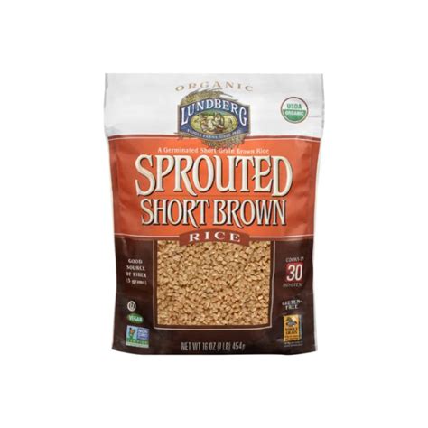 Organic Sprouted Short Brown Rice 454g Juthour