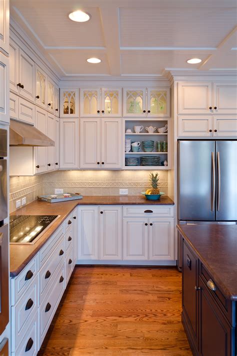 Kitchen Cabinets To Ceiling Achieving A Sleek And Modern Look Decoomo