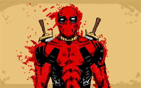 Deadpool Marvel Comic Art Wallpaper 4k