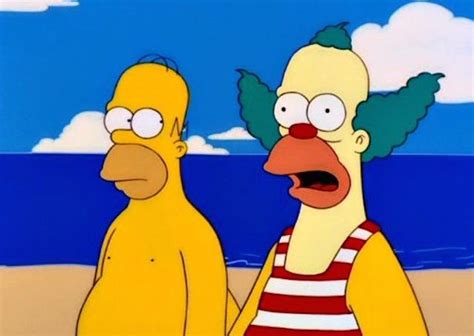 Krusty The Clown Was Originally Created To Be Homer Simpson S Secret Identity Did You Know