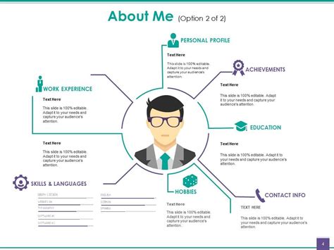 Use one of these creative presentation templates to grab your audience's attention and make your information engaging. Self Introduction Model Powerpoint Presentation Slides ...