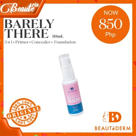 Beautederm Barely There Ml Lazada Ph