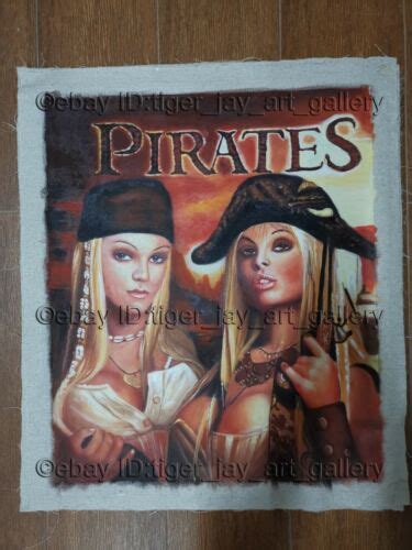 Sexy Carmen Luvana Pirates Jesse Jane Hand Painted Portrait Hot Girls Painting EBay
