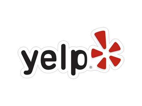 This logo image consists only of simple geometric shapes or text. Yelp Logo PNG Transparent & SVG Vector - Freebie Supply