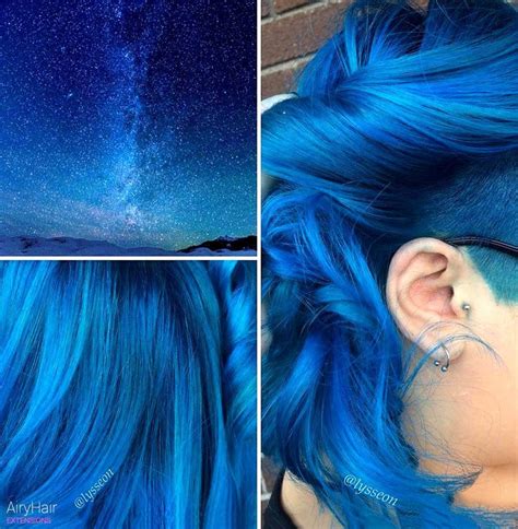 The Very Best Of Galaxy Hair And Space Hairstyles