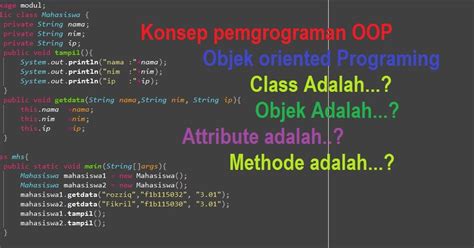 1 Belajar Pbo Java Pengertian Class Dan Object Game Now