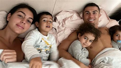 Georgina Rodriguez Baby Cristiano Ronaldo Barca Celebration Goal