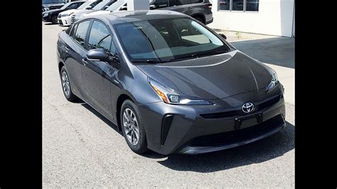 2019 Toyota Prius Technology Magnetic Grey Youtube