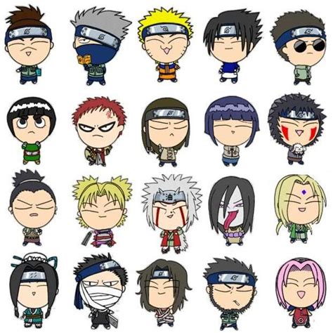 Chibi Naruto Characters Anime Empire Chibi Naruto Characters