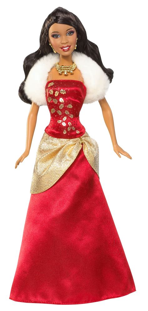2010 Holiday Barbie 2010 African American Doll