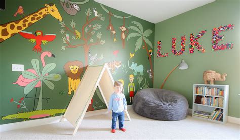 Toddler Jungle Bedroom Room Reveal