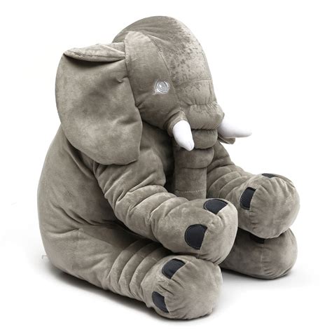 50cm Large Big Elephant Pillows Cushion Baby Plush Toy Stuffed Animal