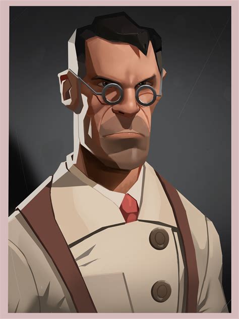 Team Fortress 2 Medic Painting Practice Rtf2