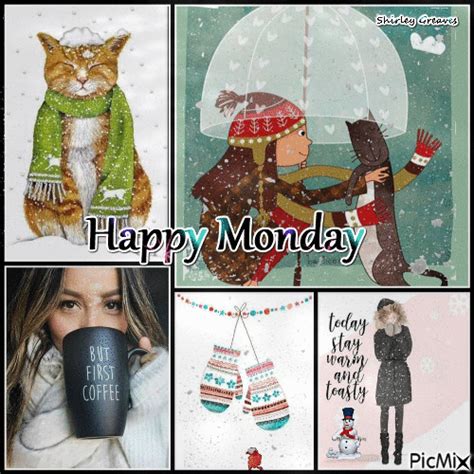 Wintry Happy Monday  Pictures Photos And Images For Facebook