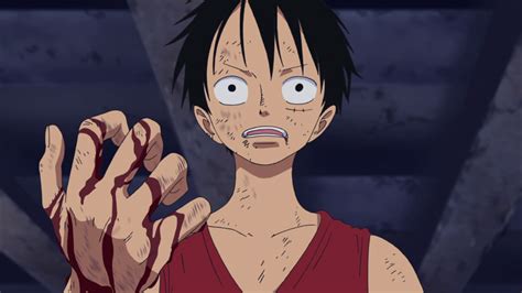 Luffy Cry  Crocodile Vs Luffy Page 16 Crying  One Piece