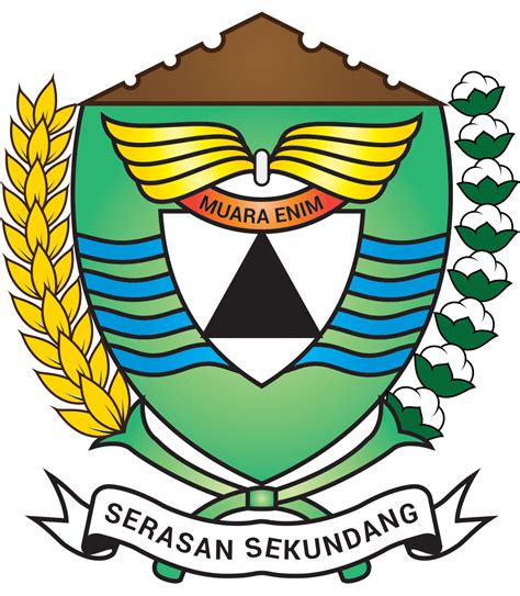 Lambang Kabupaten Muara Enim Sumatera Selatan 237 Design