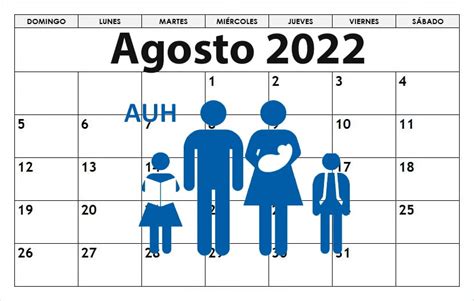 Calendario ANSES Fechas De Pago Asignacion Universal Por Hijo Agosto