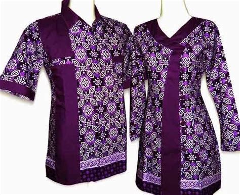 Model Baju Batik Kerja Kantoran Untuk Wanita