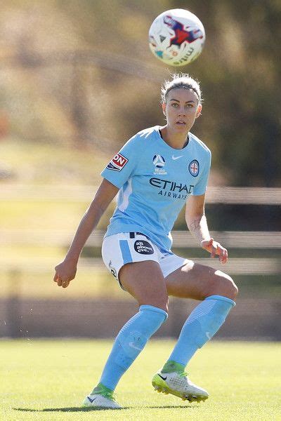 Alanna Kennedy Of Melbourne City Passes The Ball During The Round 11 W