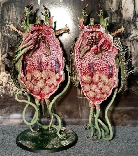 Daily Awesome Conversion Mini Paintings Warhammer K Tyranids