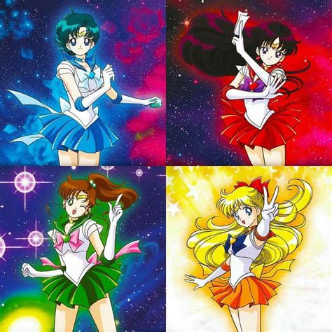 Sailor Moon Fan Art Sailor Moon Usagi Sailor Neptune Sailor Uranus