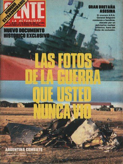 Publicaciones De Viejos Diarios Y Revistas La Guerra De Malvinas A