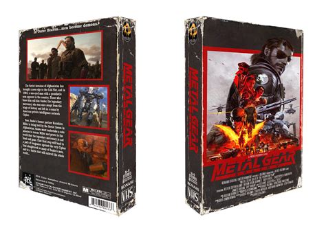 Metal Gear Solid 5 Vhs Cover By 13clerk13 On Deviantart
