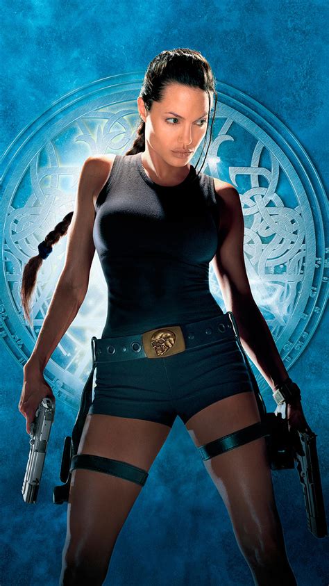 Lara Croft Tomb Raider 2001 Phone Wallpaper Moviemania