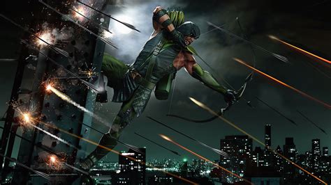 Green Arrow 4k Ultra Hd Wallpaper Background Image 3840x2160 Id